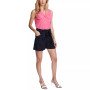Women's Sleeveless Button-Down Blouse