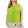 Plus Size Bow Top