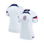 Women's White USWNT 2022/23 Home Breathe Stadium Replica Blank Jersey