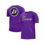 Men's Purple Los Angeles Lakers 2022/23 City Edition Big and Tall T-shirt