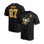 Men's Sidney Crosby Pittsburgh Penguins Team Authentic Stack T-Shirt