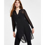 Semi-Sheer Tunic Blouse, Created for Macy's