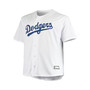 Men's White Los Angeles Dodgers Big and Tall Replica Team Jersey
