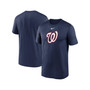 Men's Navy Washington Nationals Big and Tall Logo Legend Performance T-shirt