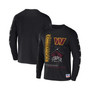Men's NFL X Staple Black Washington Commanders World Renowned Long Sleeve T-shirt