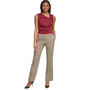 Women's Houndstooth Slim Bootcut Pants