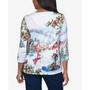 Women's Classics Village Scene Split Neck Top