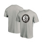 Men's Heathered Charcoal Brooklyn Nets Primary Team Logo T-shirt