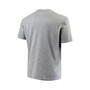 Men's Gray Clemson Tigers Big and Tall Tri-Blend T-shirt