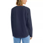 Women's Textured Microfleece V-Neck Top, Created for Macy's