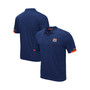 Men's Navy Auburn Tigers Big and Tall Santry Polo Shirt