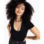 Short Sleeve Jersey Scoop-Neck Bodysuit, Created for Macy's