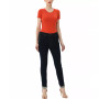 Women's Round Neck Basic Bodysuit Top