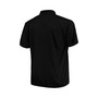 Men's Black San Francisco Giants Big and Tall Solid Birdseye Polo Shirt