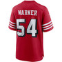 Men's Fred Warner Scarlet San Francisco 49ers Alternate Player Game Jersey