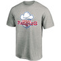 Men's Heathered Gray Texas Rangers Cooperstown Collection Forbes Team T-shirt