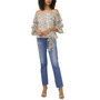 Women's Floral-Print Off-the-Shoulder Blouse