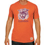 Men's Orange Clemson Tigers Big and Tall Mock Twist T-shirt