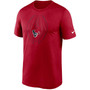 Men's Big and Tall Red Houston Texans Team Legend Icon Performance T-shirt