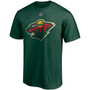 Men's Kirill Kaprizov Green Minnesota Wild Authentic Stack Name and Number T-shirt