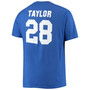 Men's Big and Tall Jonathan Taylor Royal Indianapolis Colts Player Name Number T-shirt