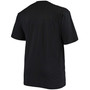 Men's Big and Tall Black Pittsburgh Steelers Color Pop T-shirt