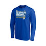 Men's Branded Royal Los Angeles Rams Super Bowl LVI Champions Big Tall Parade Long Sleeve T-shirt