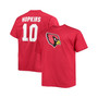 Men's Big and Tall Deandre Hopkins Cardinal Arizona Cardinals Player Name Number T-shirt