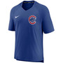 Men's Royal Chicago Cubs Authentic Collection Pregame Performance V-Neck T-shirt