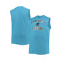 Men's Blue Carolina Panthers Big and Tall Muscle Tank Top