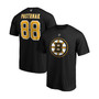Men's Branded David Pastrnak Boston Bruins Team Authentic Stack T-Shirt