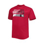 Men's Crimson Oklahoma Sooners Big and Tall Raglan T-shirt