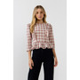 Women's Plaid Blouse