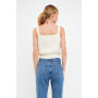 Women's Cable Knit Tank Top