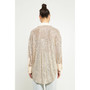 Women's Oversized Sequin Shirt