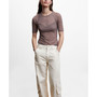 Women's Semi-Transparent Bra Top