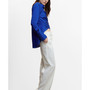 Women's Satin Wrap Blouse
