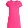 Women's Short Sleeve Jersey Extra Long Vneck Tunic