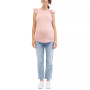 Cotton Flutter-Sleeve Maternity Top
