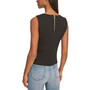 Women's Faux-Leather Tank Top