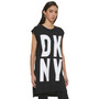 High-Low Logo Tunic