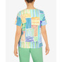 Women's Patchwork Stripe T-shirt