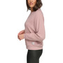 Women's Pebble Textured Knit Crew Neck Pullover Top