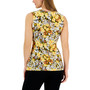 Women's Floral-Print Knit Sleeveless Wrap Top