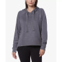 Women's Long Sleeve Vented Side Tie Hoodie