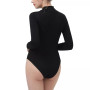 Women's Turtleneck Long Sleeve Bodysuit Top