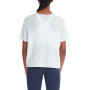 Marc New York Women's Performance Short Sleeve Knit Mesh Pullover with Front Chest Pocket Top