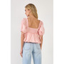 Women's Blouson Baby Doll Top