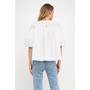 Women's Dropped Shoulder Puff Sleeve Top