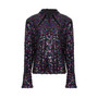 Women's Multicolor Sequined Shirt